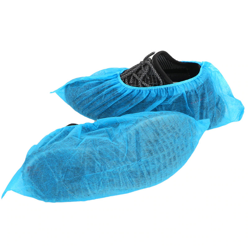 Surchaussures Réutilisables Bleues - Jetables En Tissu Non Tissé, Lot De 50, Pour Protection Sol Et Moquette - 2